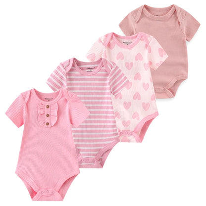4 piezas Bodysuit recién nacidos