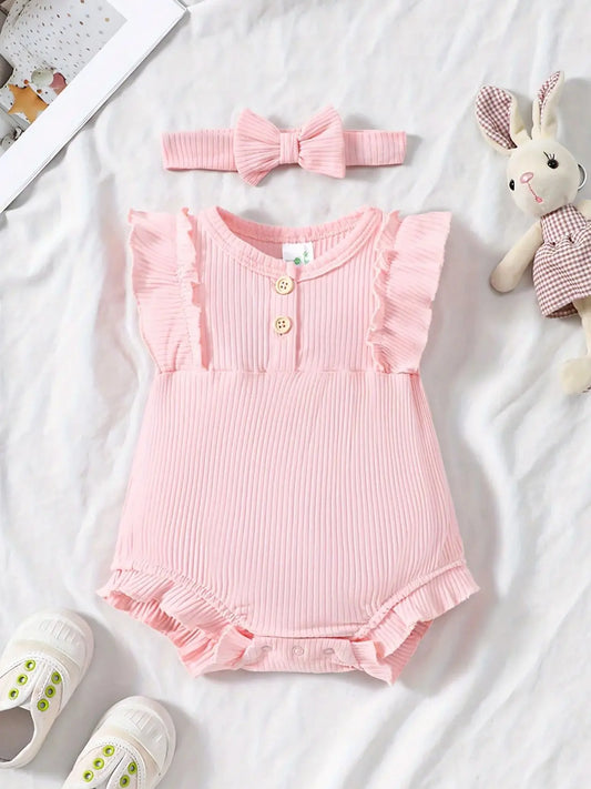 Set di pagliaccette rosa blossom