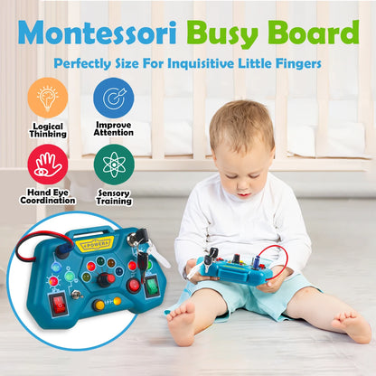 Junta interactiva de Montessori