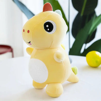Simpatico giocattolo di peluche di dinosauro