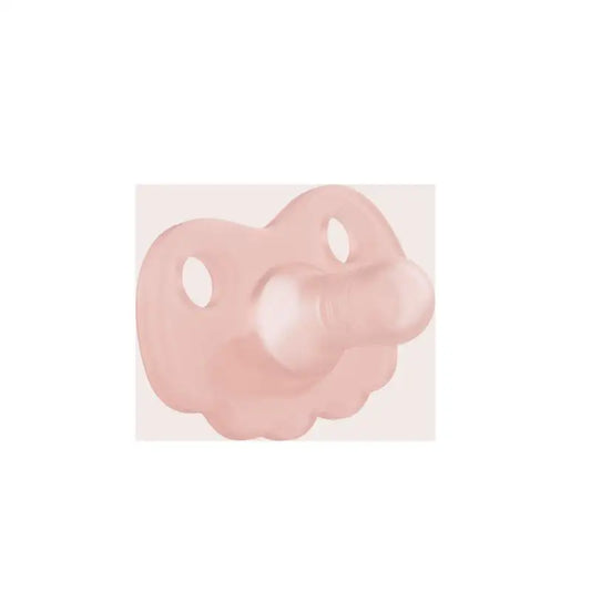 Ciuccio in silicone monopezzo traslucido