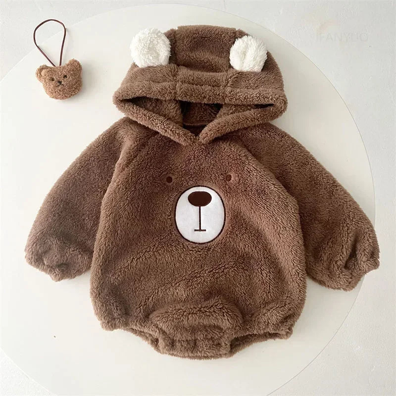 Set di baby orso invernale. 