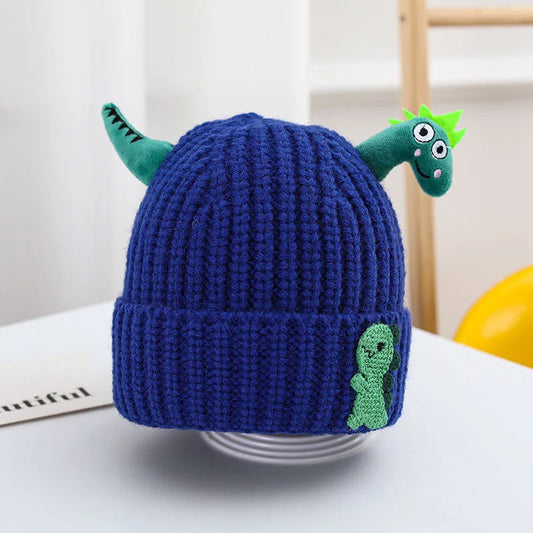 Cappello invernale in maglia 3D per bambini