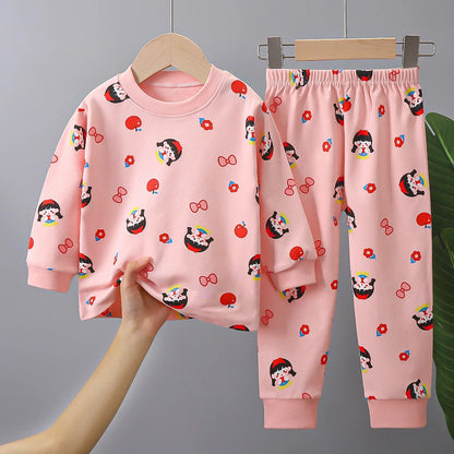 Set de pijama festivo de Santa & Tree
