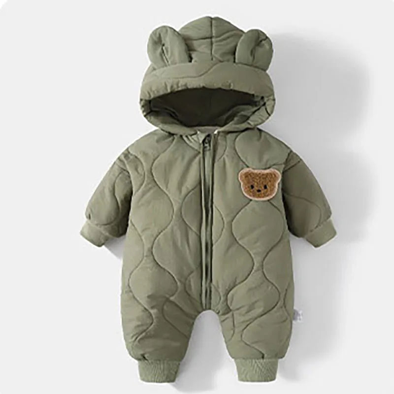 Baby Winter Supsuit con capucha 