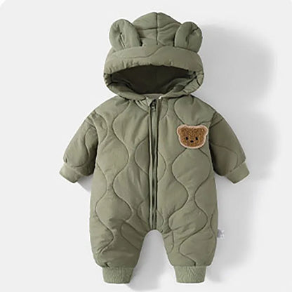 Baby Winter Supsuit con capucha 