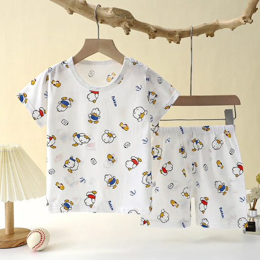 Pajama de impresión lúdico para niños