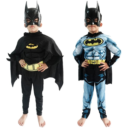 Disfraz muscular de superhéroes Batman