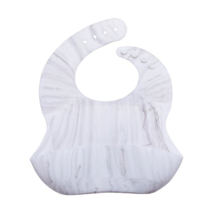 Eleganti bavaglini in silicone con design a prua