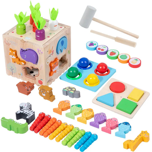 7 in 1 Montessori Activity Cube