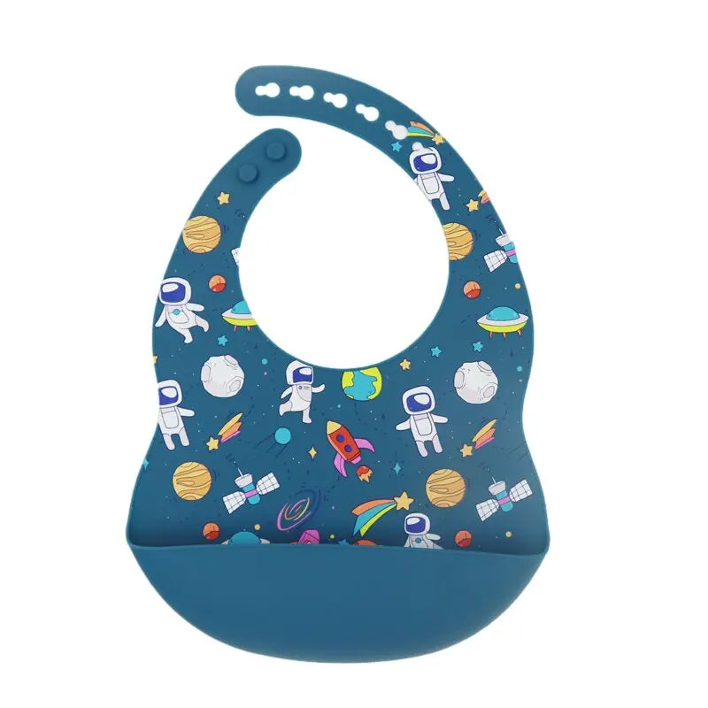 Set di bavaglini in silicone eleganti