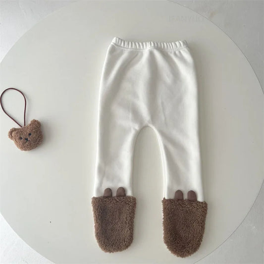 Set di baby orso invernale. 