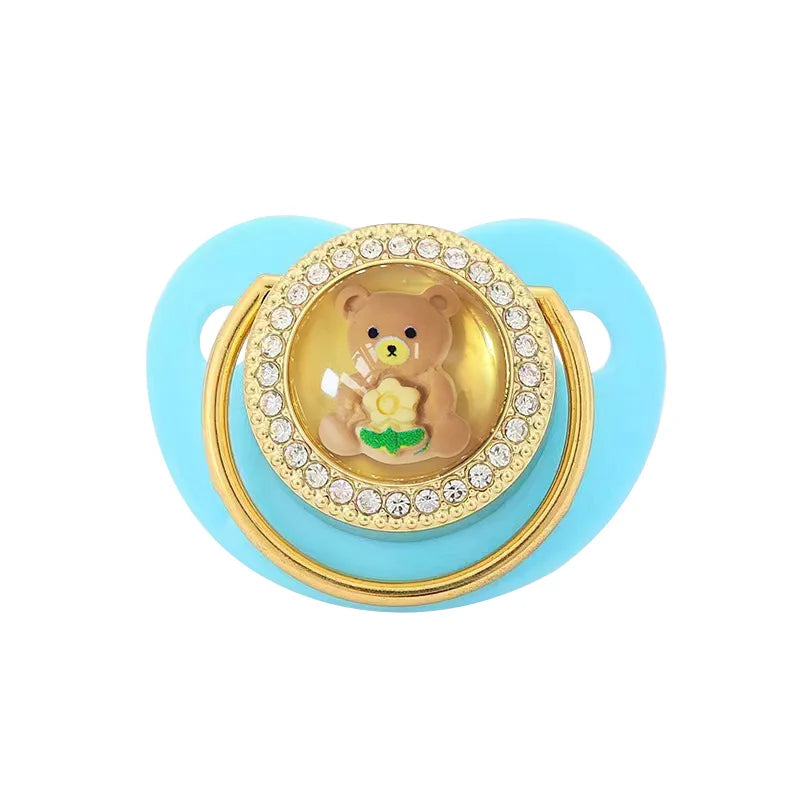 Conjunto de chupete de silicona para bebés