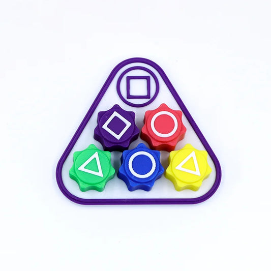 Forma e gioco di abbinamento a colori