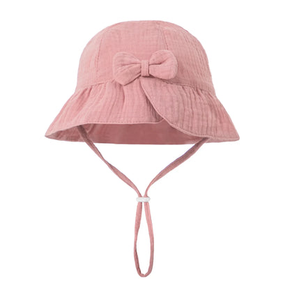 Cappello da sole a prua di cotone morbido