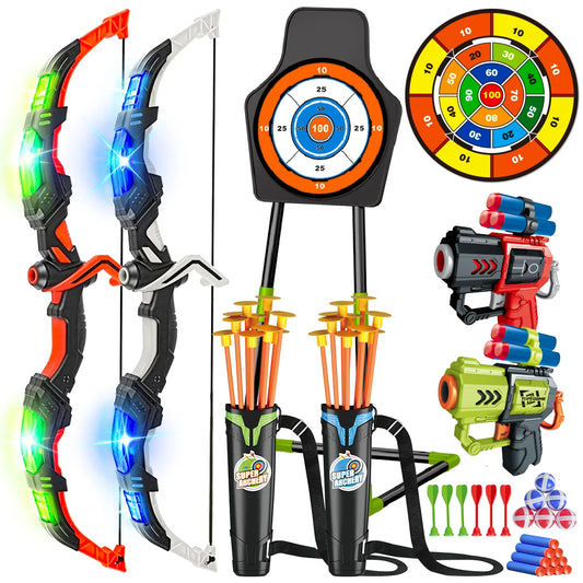 Archery de juguetes y juegos de disparos