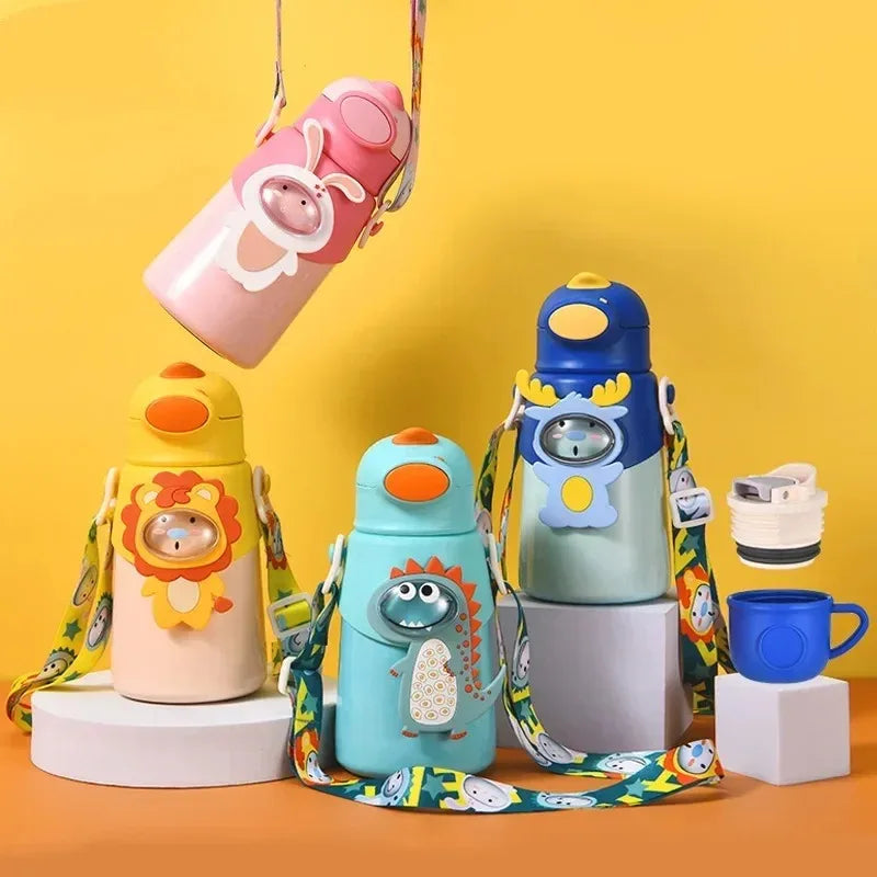 Botellas de agua de la correa para los animales de los niños