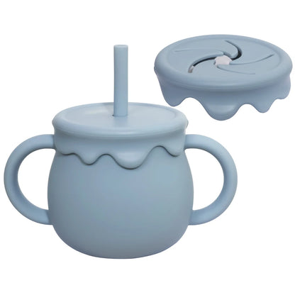 Colección de taza colorida con patrocinio de olas