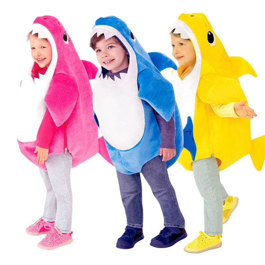 Disfraces de bebés con temática de tiburones