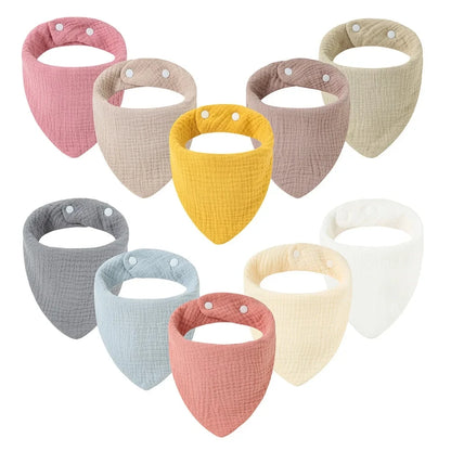 Bibs de bébé à ajustement multicolore