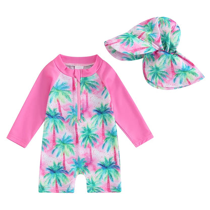Costume da bagno per la guardia eruttinata per ragazzi/ragazze per bambini