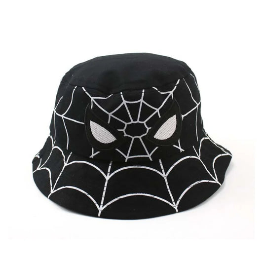 Juego de sombrero de cubo a cuadros Spider-Man