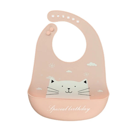 Serie di espressioni bavaglini in silicone