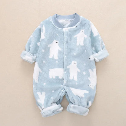 Pajama de ropa de recién nacido de invierno