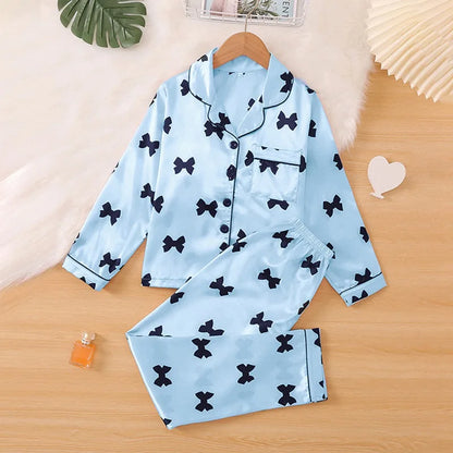 Children’s Satin Pajamas Set