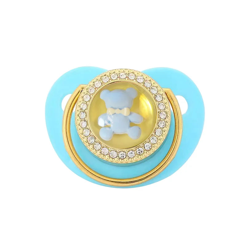 Conjunto de chupete de silicona para bebés