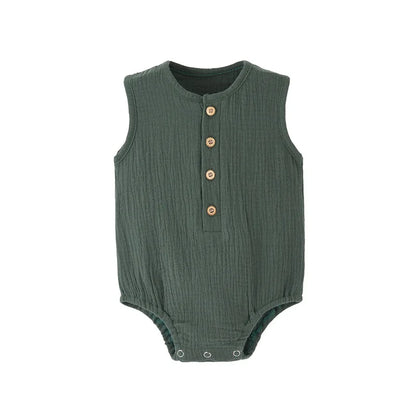 Ganer per bambini in cotone in cotone estivo