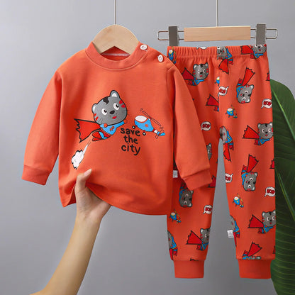 Set de pijama festivo de Santa & Tree