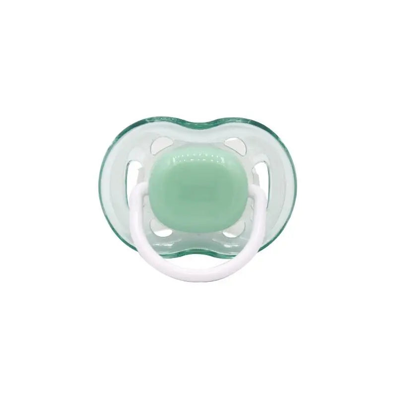 Ciuccio in silicone monopezzo traslucido
