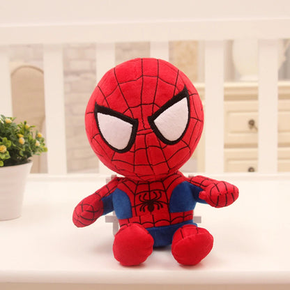 Collezione peluche di supereroi