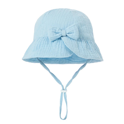 Cappello da sole a prua di cotone morbido