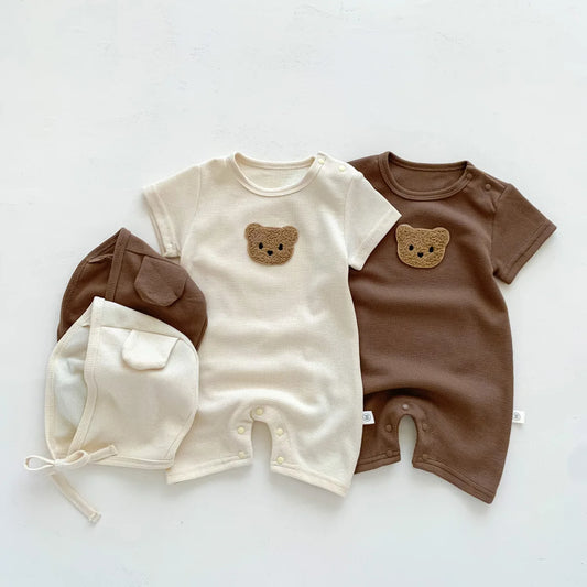 Set di pagliaccette estive per baby orso 