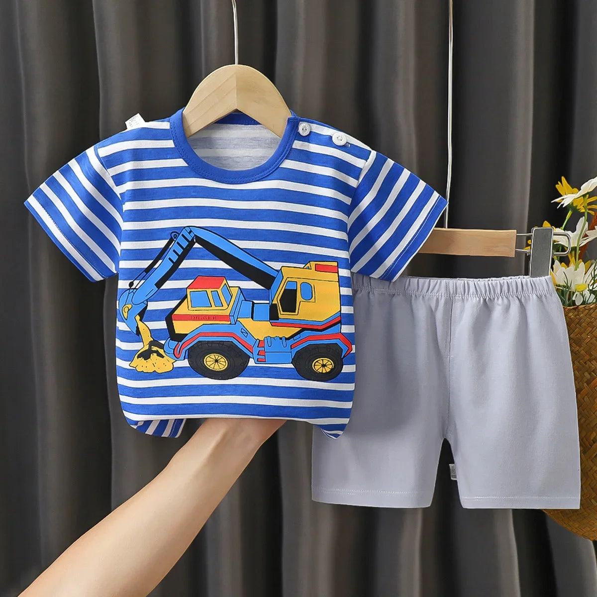 Summer Fun Kids Tank Top & Shorts Set
