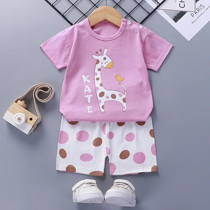 Summer Fun Kids Tank Top & Shorts Set