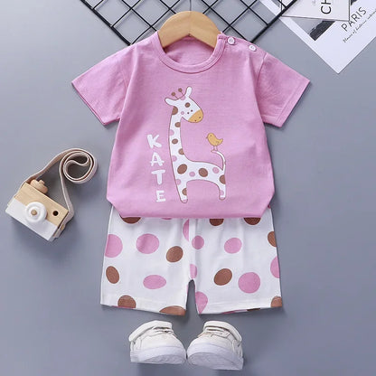 Summer Fun Kids Tank Top & Shorts Set