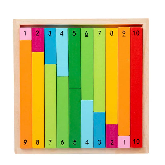 Montessori Wooden Fraction Bars