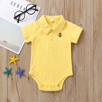 Baby polo Romper informal 
