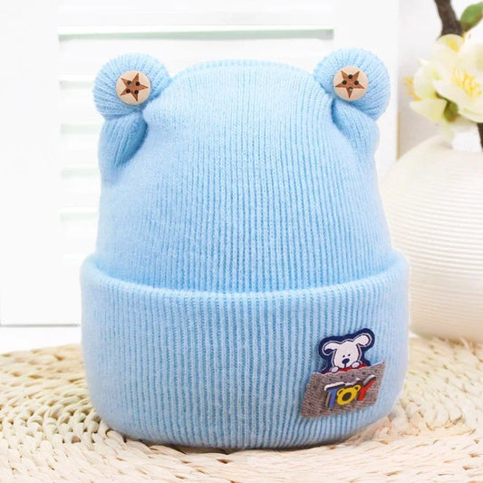 Cappello invernale per baby orso