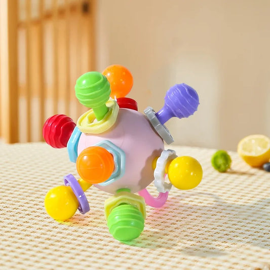Juguete de dentición de bebé multisensorial