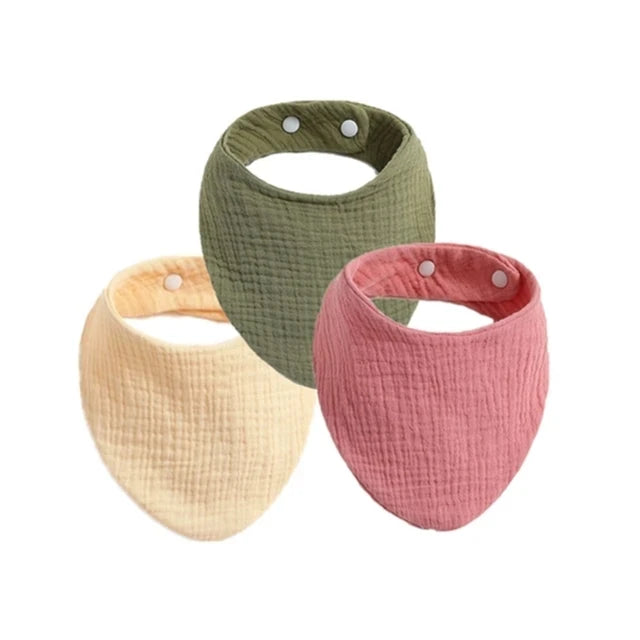 Bibs de bébé à ajustement multicolore