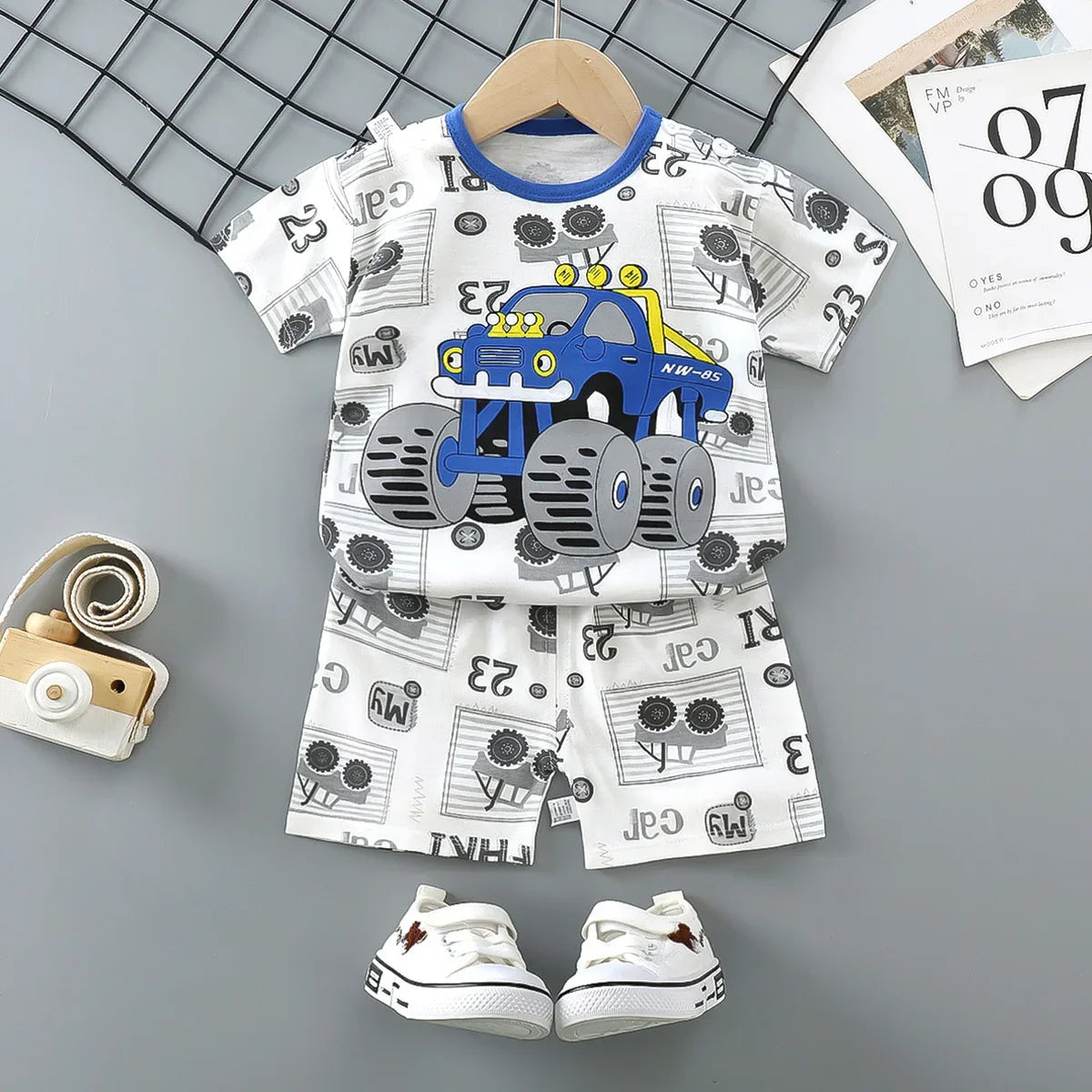 Summer Fun Kids Tank Top & Shorts Set