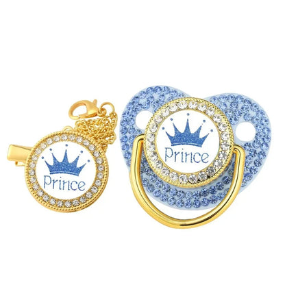 Set di cichifieri Rhinestone del Principe e Principessa
