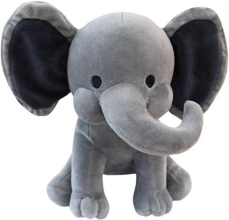 Giocattolo di peluche di elefante morbido
