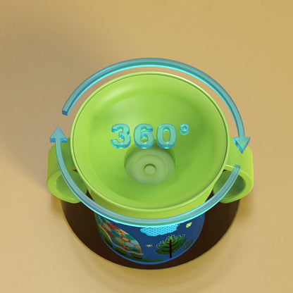 Coppa di apprendimento a prova di perdite a 360 ° 