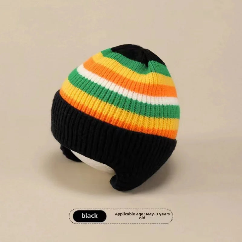 Cappello invernale per orso a maglia