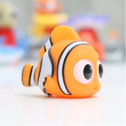 Adornos de animales marinos juego de juguetes flotantes 
